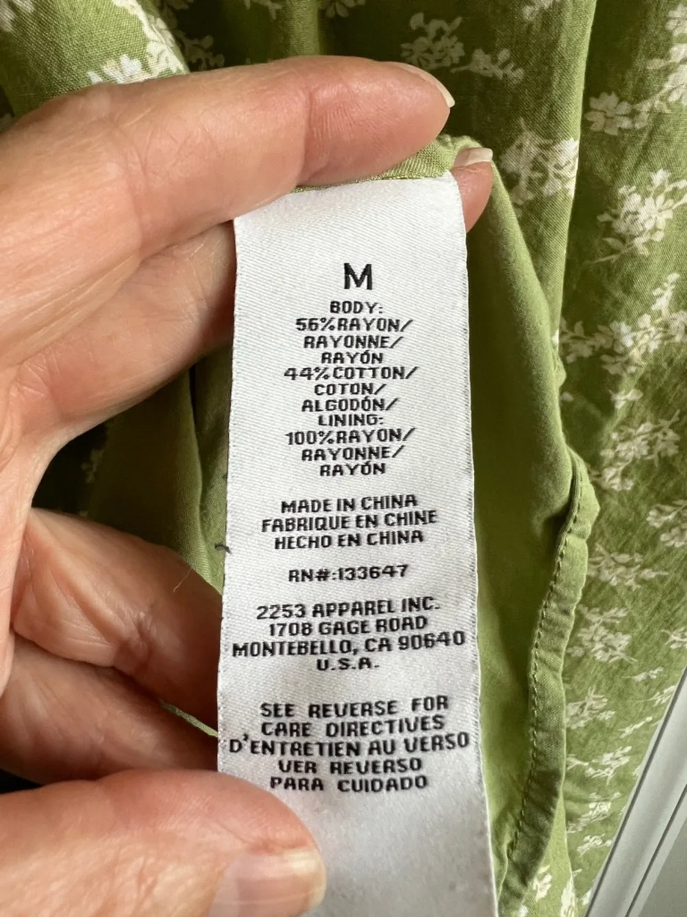 CELEBRITY PINK Boho Cottagecore Babydoll Abercrombie Size M Floral Crochet - Picture 5 of 5